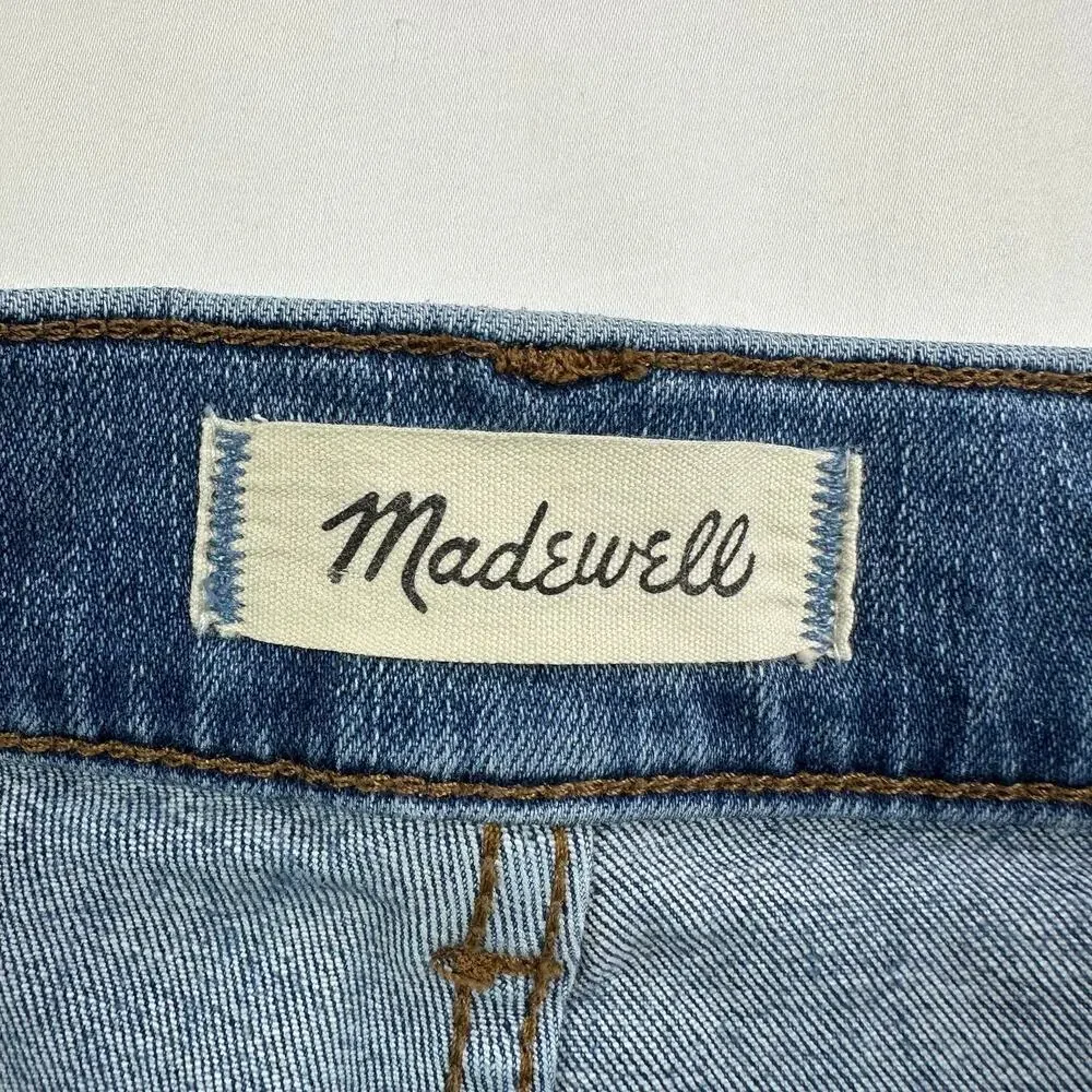 Madewell Jeans Womens 27 Blue Perfect Vintage Wide Leg Crop Medium Wash Denim